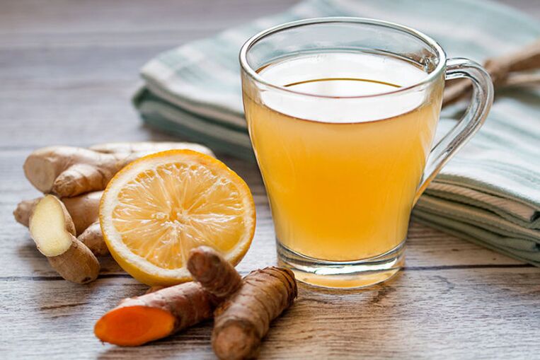 姜茶 - 一种治疗饮料，可增加男性饮食的效力
