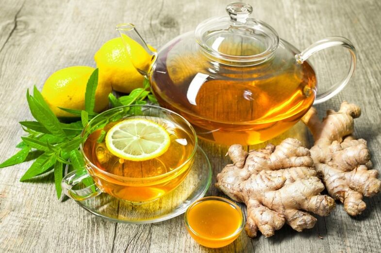 柠檬和生姜茶有助于使人的新陈代谢井然有序